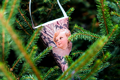 Decorated Christmas tree