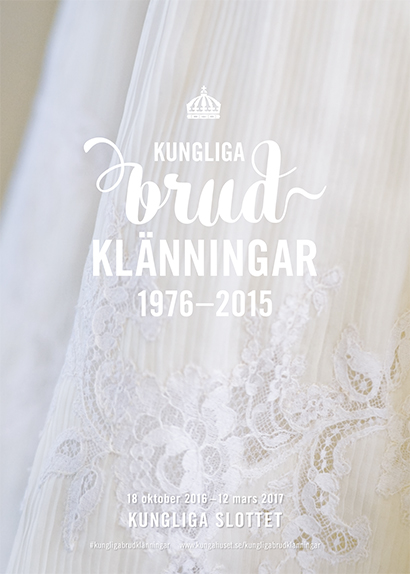 Kungliga brudklänningar Prinsessan Madeleine utställning Rikssalen Kungliga slottet 2016