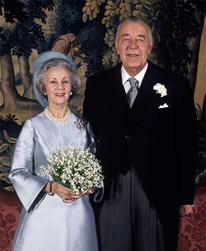 Prinsessan Lilian bröllop 1976 Kungliga brudklänningar utställning Rikssalen Kungliga slottet 2016