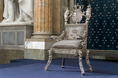 Queen Kristina Royal Palace Royal Palace of Stockholm the Hall of State the Silver Palace