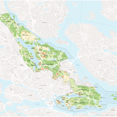 Map of the National City Park