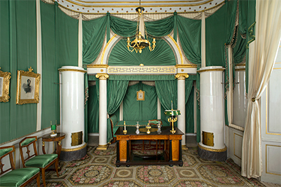 Rosersberg Palace Karl XIV Johan's bedchamber Empire Karl Johan style