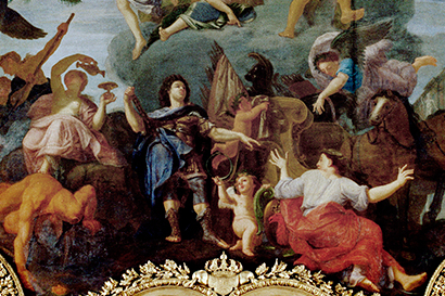 Karl XI's Gallery ceiling Royal Palace Baroque